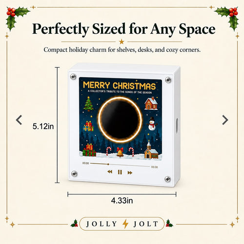 NOVA Costum Christmas Jingle Vinyl Music Box